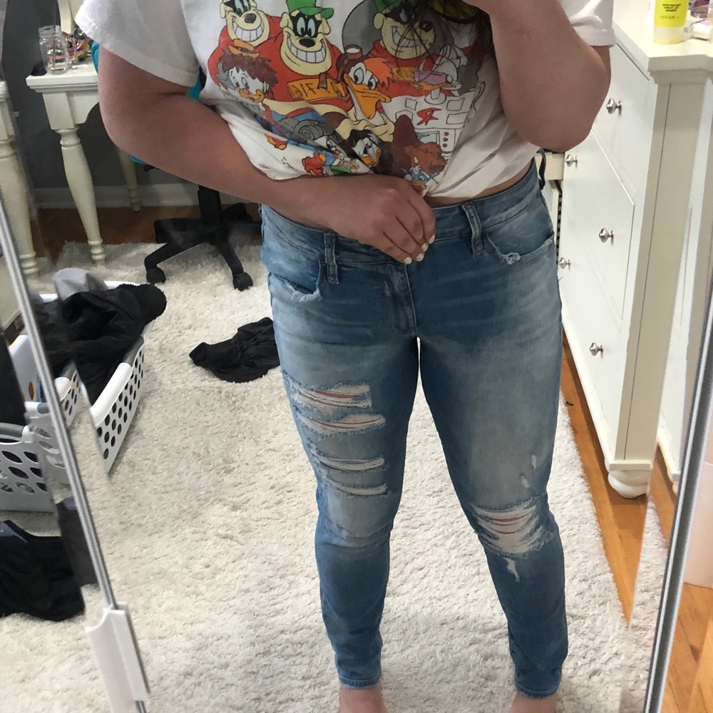 American eagle super stretch jeans